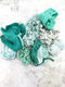 Mint Green Lace Trims Variety Trim Scrap Pack Scrap Bundle Pack 10 Pieces SPK00191